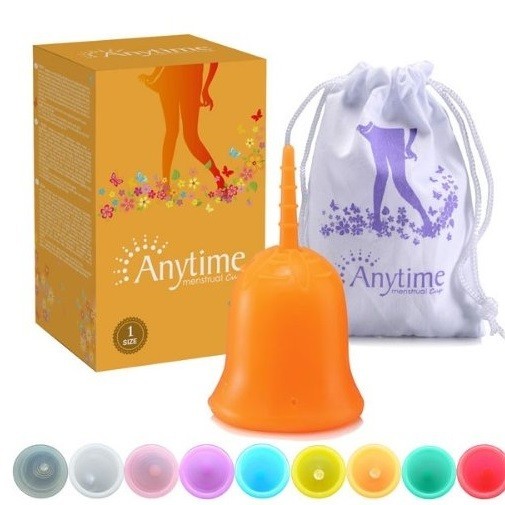 Menstruační kalíšek J3156 oranžová S
