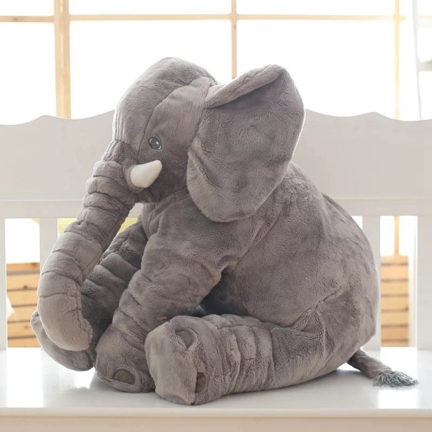 Meraviglioso elefante di peluche J3511 grigio
