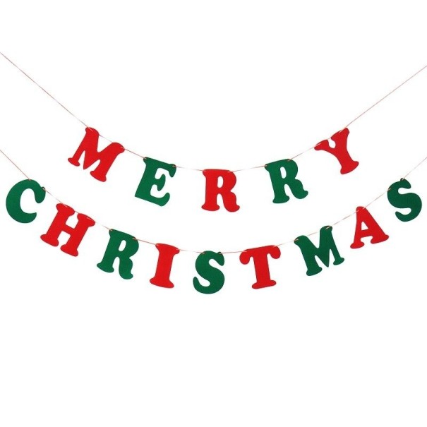 Merry Christmas Garland 1