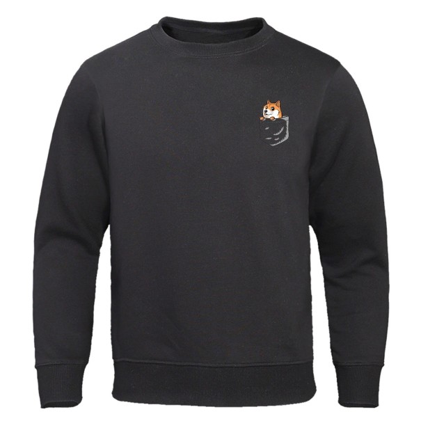 Męska bluza dla psa czarny L Męska bluza dla psa czarny L