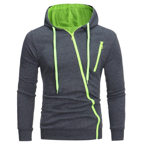 Męska bluza rozpinana F16 ciemnoszary S Męska bluza rozpinana F16 ciemnoszary S