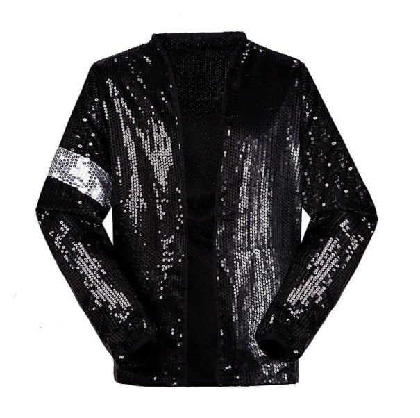 Męski stylowy kardigan z cekinami M