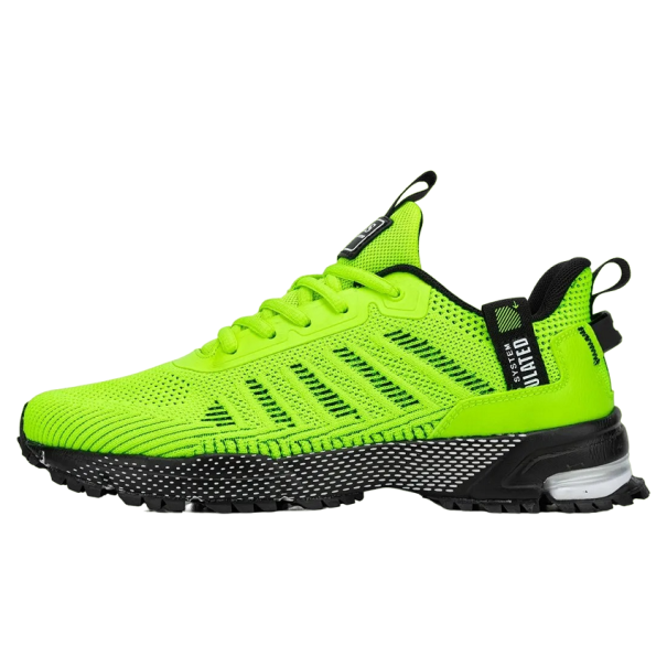 Męskie buty do biegania Podeszwa antypoślizgowa Męskie sportowe tenisówki Oddychające miękkie zielony 41