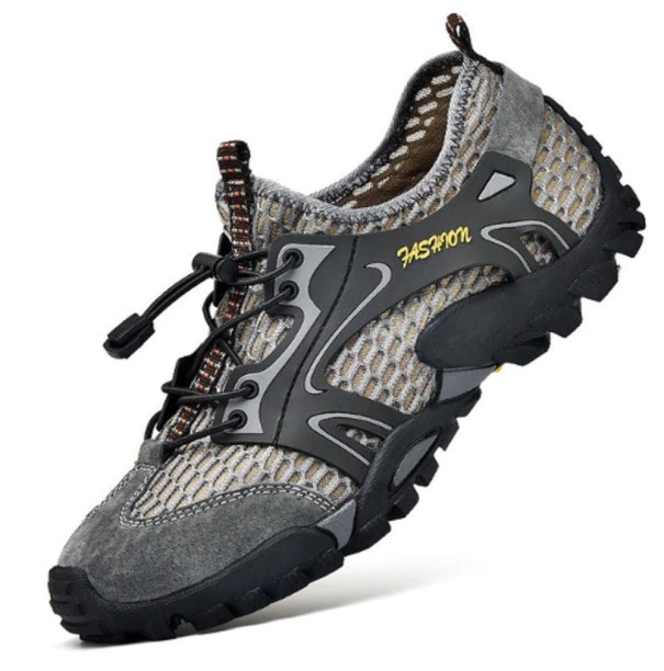 Męskie buty trekkingowe A2422 szary 46