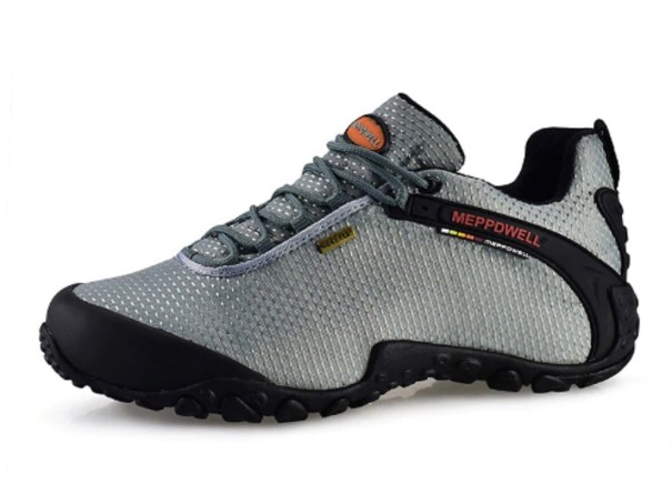 Męskie buty trekkingowe szary 44