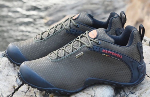 Męskie buty trekkingowe zieleń wojskowa 43