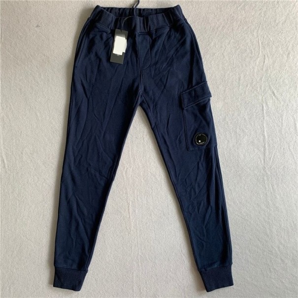 Męskie spodnie dresowe F1617 ciemnoniebieski XS