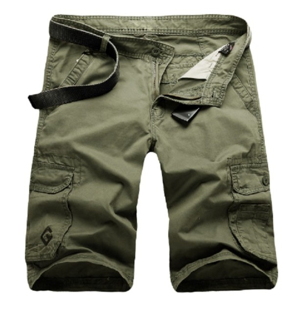 Męskie stylowe szorty Mason khaki 33