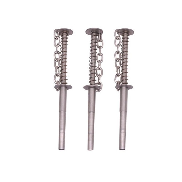 Metal pollensamler med honeycomb-motiv 3 stk