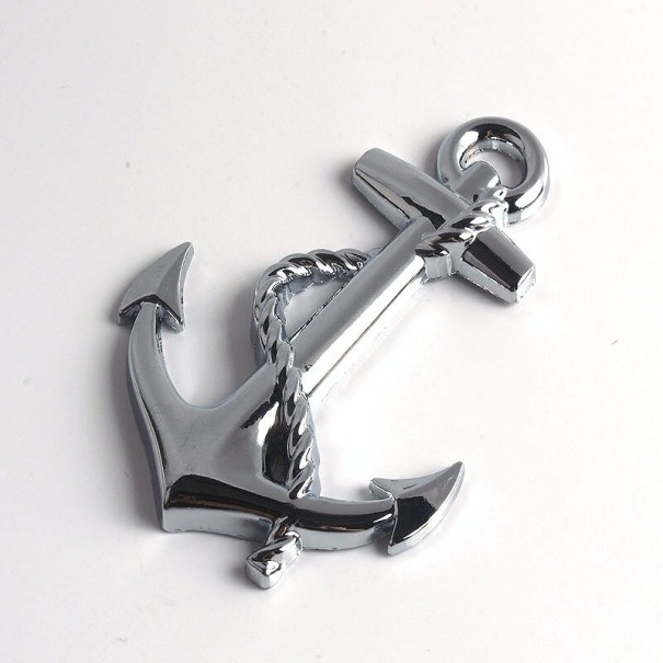Metalen ankersticker 6