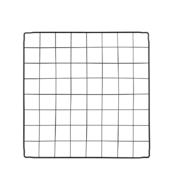 Metalen prikbord zwart 1