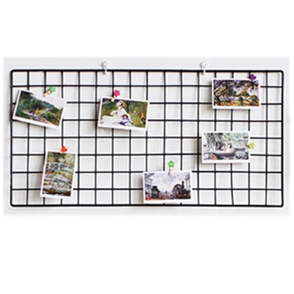 Metalen prikbord zwart 2