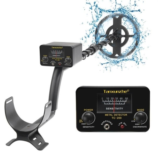 Metalldetektor P3652 svart