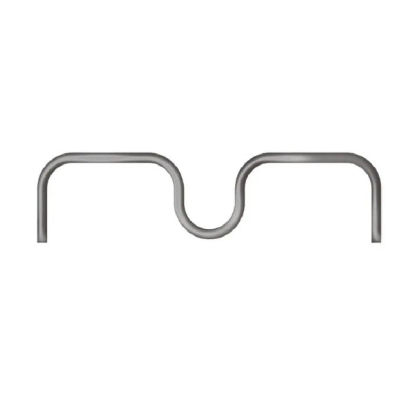 Metallinen puunoksaholderi 13 cm hopea oksille, joiden halkaisija on enintään 1,5 cm puiden ja pensaiden oksien muotoiluun ja kiinnittämiseen 1