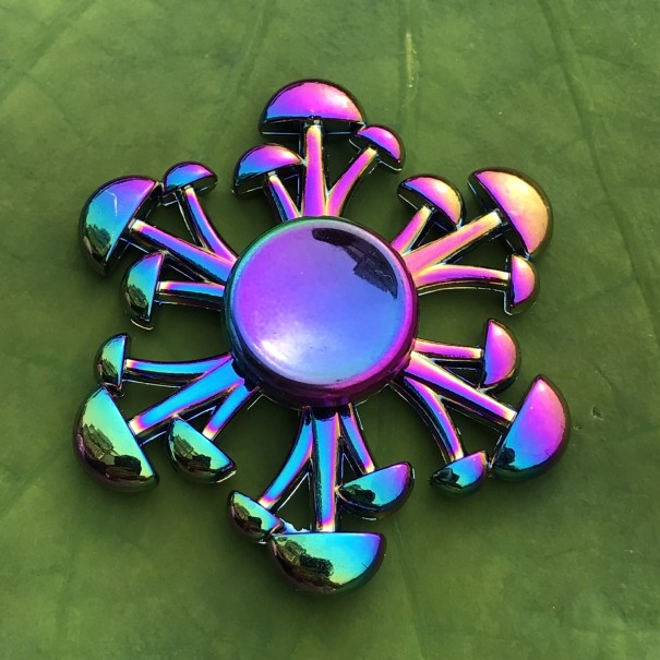 Metalowa fidget spinner tęcza E48 11
