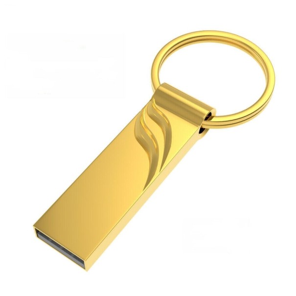 Metalowa pamięć flash USB złoto 16GB