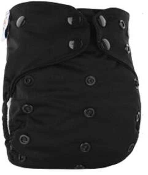 Metráž na dětské pleny černá