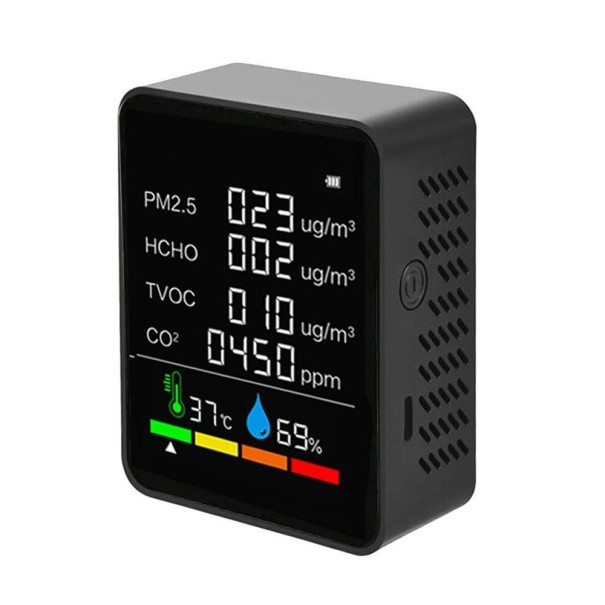 Mètre de qualité de l'air P3880 noir