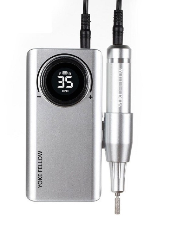 Meuleuse à ongles portable argenté