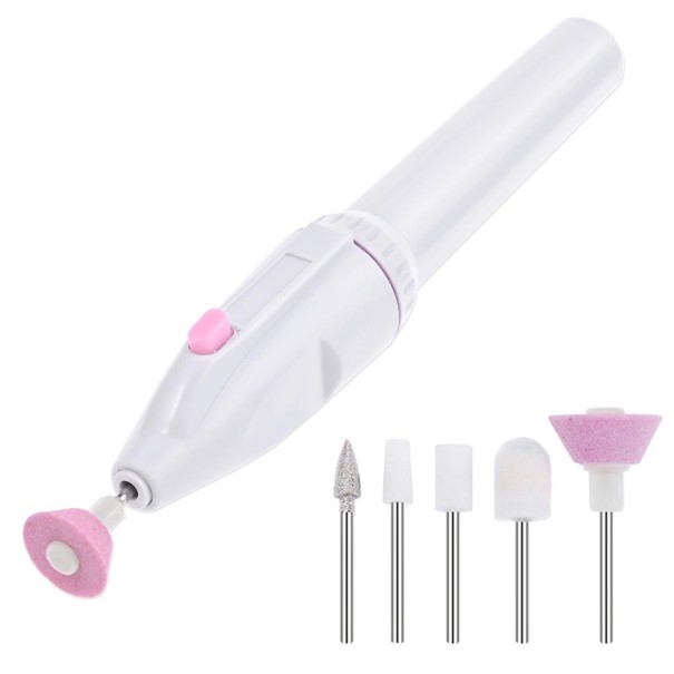 Meuleuse électrique à ongles avec 5 embouts 1