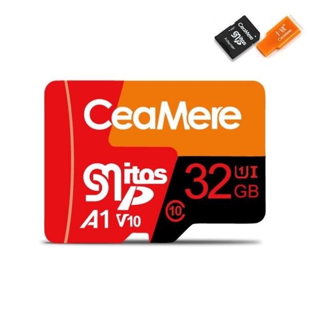 Micro SDHC / SDXC memóriakártya adapterrel és K538 olvasóval 32GB