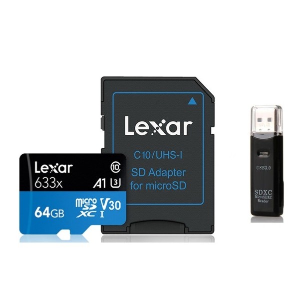 Micro SDHC / SDXC memóriakártya USB 3.0 olvasóval 64GB