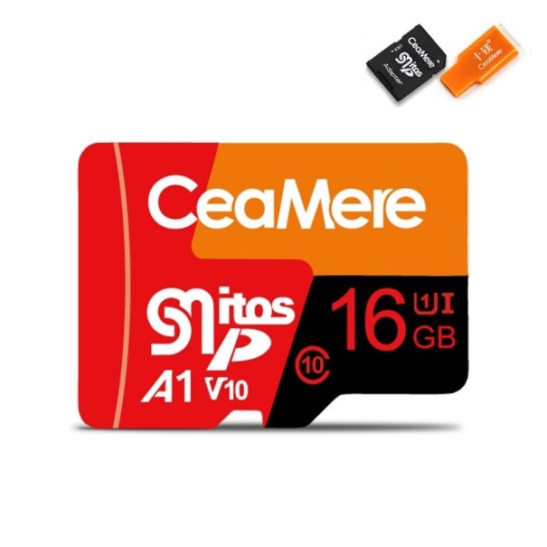 Micro SDHC/SDXC paměťová karta s adaptérem a čtečkou K538 16GB