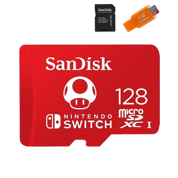 Micro SDXC-geheugenkaart voor Nintendo Switch 128GB