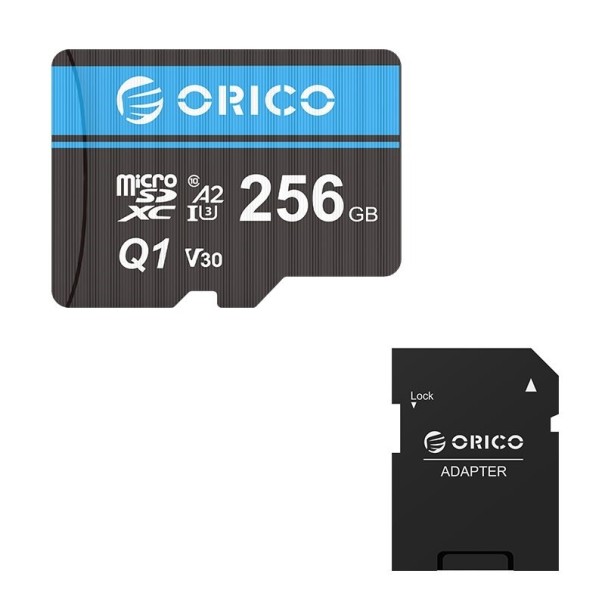 Micro SDXC-hukommelseskort med adapter K535 256GB