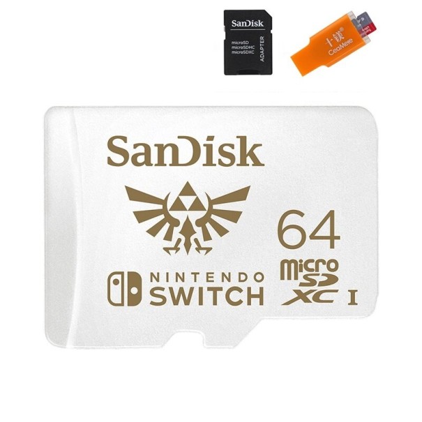 Micro SDXC -muistikortti Nintendo Switchille 64GB