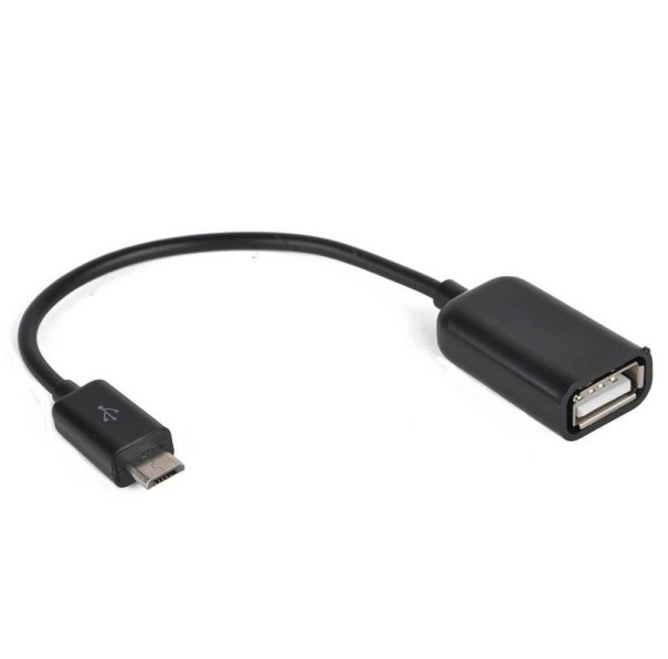 Micro USB naar USB-adapter K68 zwart