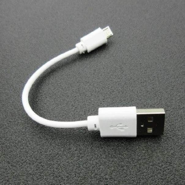 Micro USB til USB M/M opladningskabel 15 cm 1
