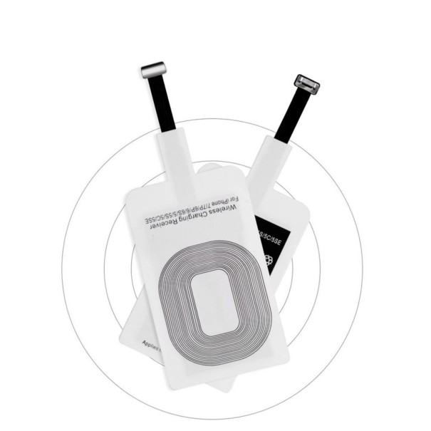 Micro USB / USB-C / Lightning draadloze oplaadadapter