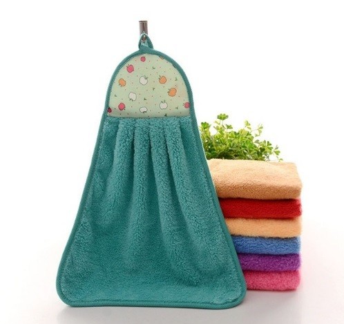 Microfibre Hand and Face Towel J3069 turquoise