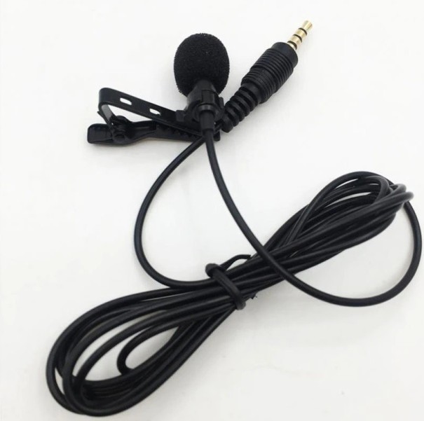 Microfon cu rever cu conector jack de 3,5 mm