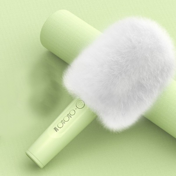 Micrófono Bluetooth con protección contra el viento. verde