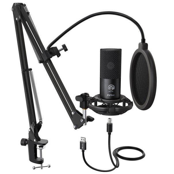 Microfoon met boomarm 1