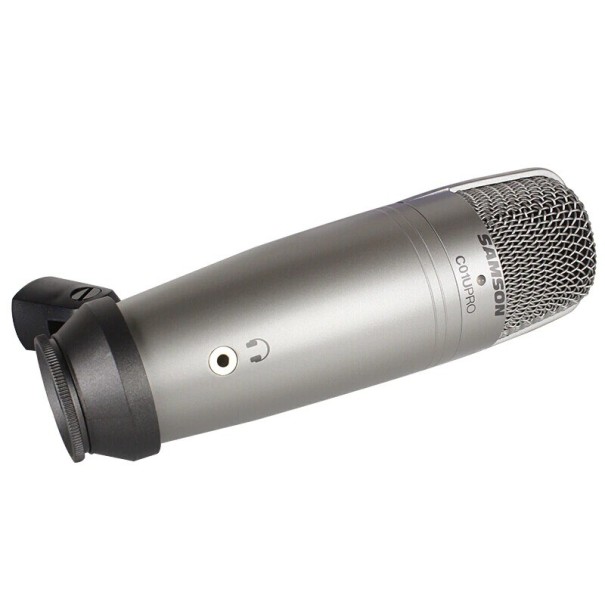 Microphone avec protection contre le vent 1