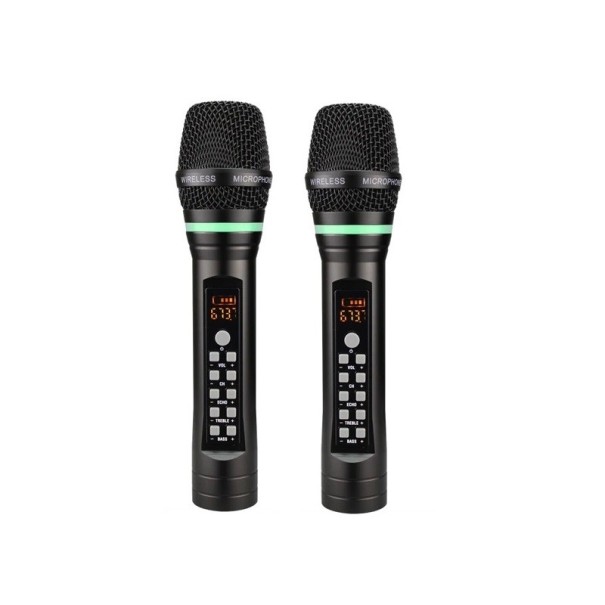 Microphones à main avec accessoires 2 pcs K1554 1