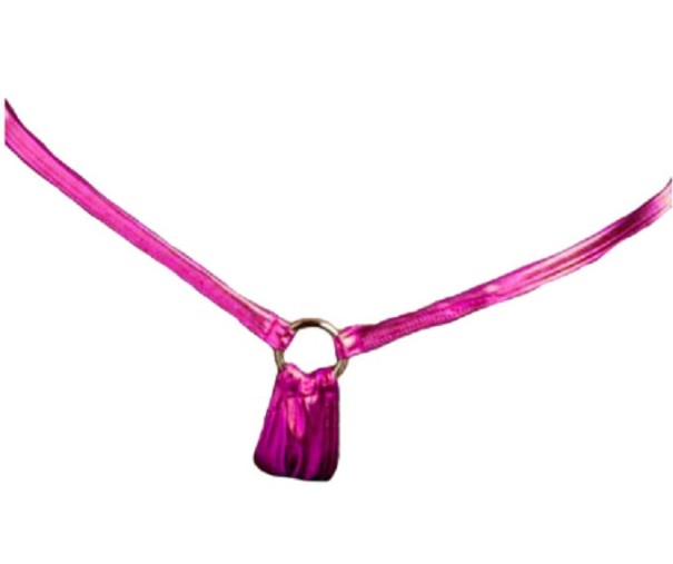 Microstring voor dames roze