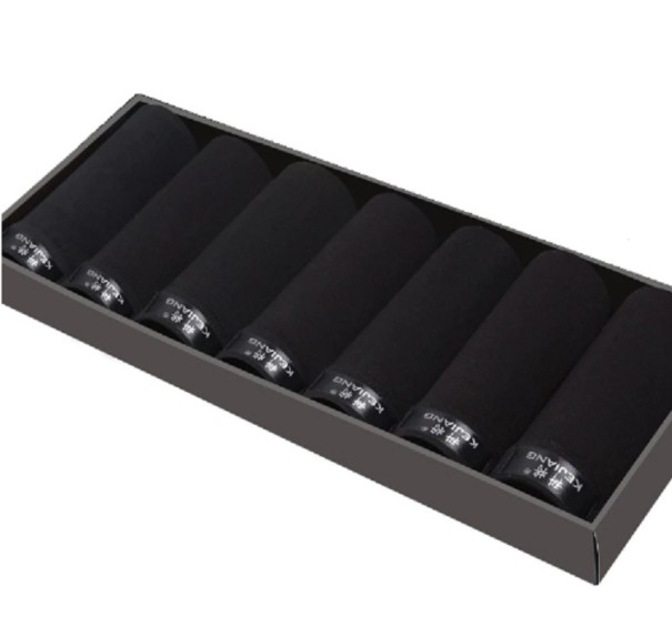 Miesten bokserit - 7 kpl A2714 musta XS