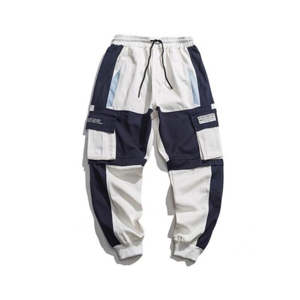 Miesten cargo-housut F1522 valkoinen XS