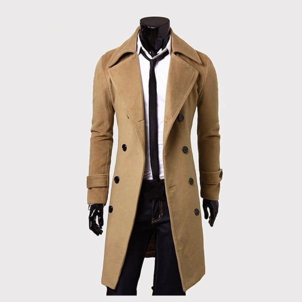 Miesten elegantti takki - Beige S