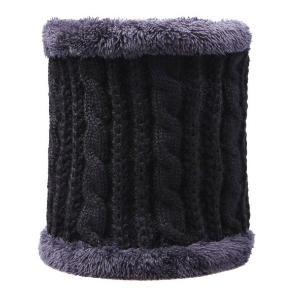 Miesten kaulahuivi J2691 musta