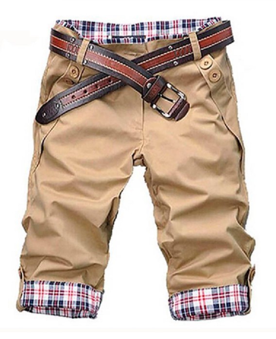 Miesten kesäshortsit J3216 khaki S