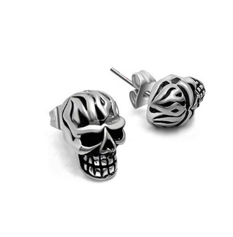 Miesten korvakorut - MINI SKULL 1