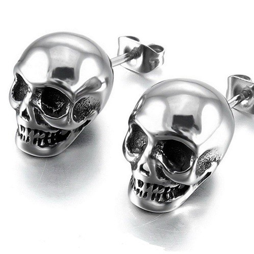 Miesten korvakorut SKULL 1