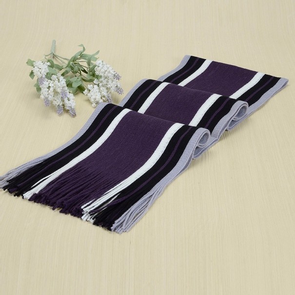 Miesten muodikas talvihuivi J755 violetti