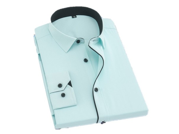 Miesten muodollinen paita J3147 vaaleanvihreä L