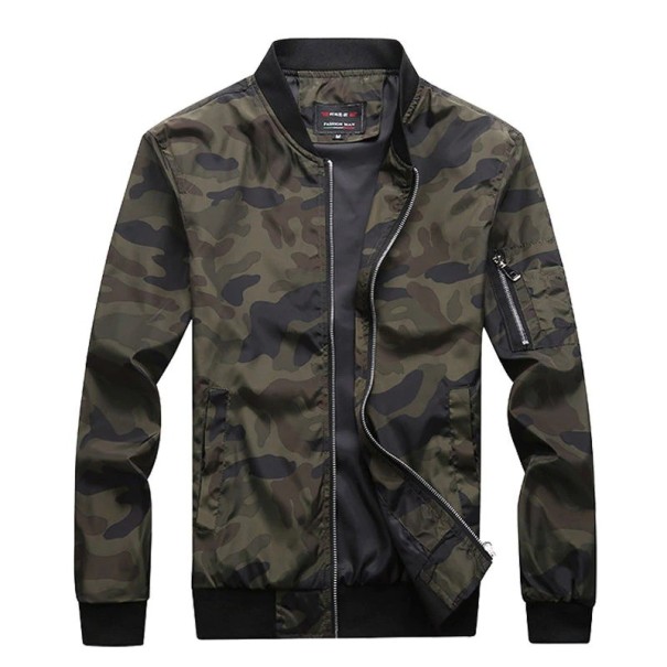 Miesten naamiointitakki armeijanvihreä 3XL